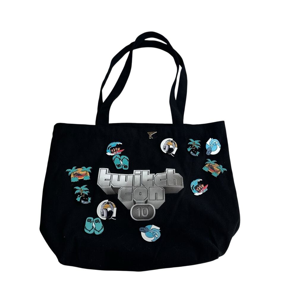 TwitchCon 2025 Logitech Streamlabs Pins with tote bag 12 Pin Total